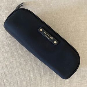 Kate Spade Black Nylon Cosmetic Case